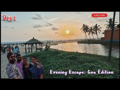 Chasing Beach Sunsets and Coastal Cuisine -  Evening Vibes of  Goa | GT Dairies | Day 1 | V3.
