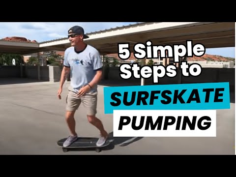 五個簡單的步驟開始在衝浪滑板上自力前進（5 Simple Steps to Start Pumping on a Surfskate）