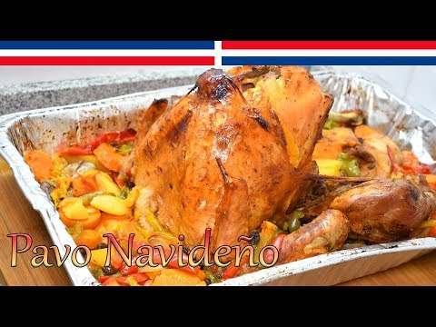 Dominican Style Turkey - Cooking with Yolanda