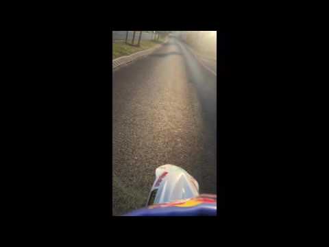 +110 km/h en hm derbi 50cc kité 86 à deux