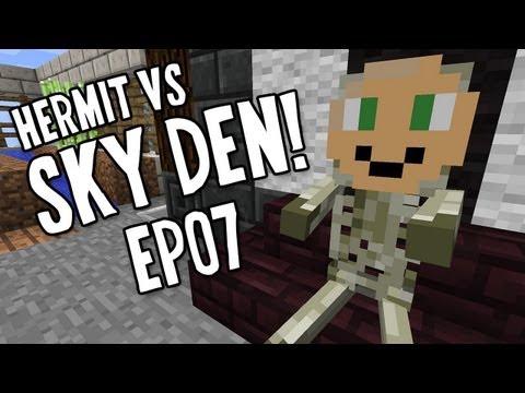 Hermit Vs. SkyDen!!! Ep07 - "Cobblestone Spider Coffin!!!"