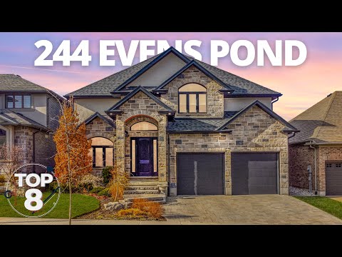 Excellent Evens Pond - 244 Evens Pond Crescent - Kitchener Real Estate Video