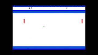 Ponk for the TRS-80 CoCo