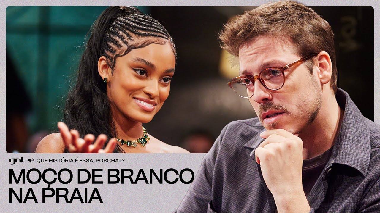 Lívia Silva se perdeu na praia e MOÇO DE BRANCO ajudou a ser achada | Que História É Essa, Porchat?