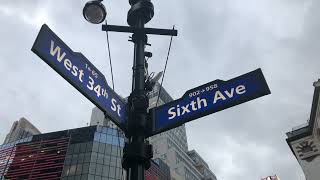 【マンハッタン】34St エンパイア付近 Herald Square