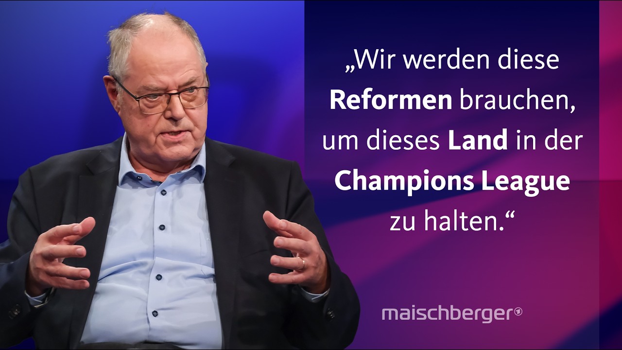 Peer Steinbrück über notwendige Reformen und die Zukunft der SPD | maischberger