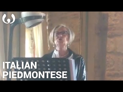 WIKITONGUES: Annita speaking Italian and Piedmontese