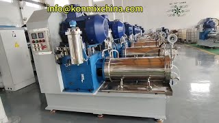 New Type Horizontal Sand Mills for wet grinding process #inks #factory products #nano grindings