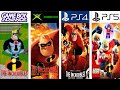Evolution Of The Incredibles Games Gamehistory Evolutiongame