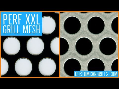 Perforated XXL Universal Aluminum Grill Mesh - by customcargrills.com