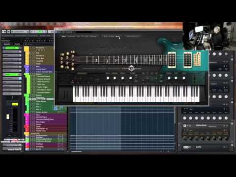 Composing with Virtual Instruments - "Virtual Band" template - Uplifting Corporate Rock
