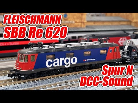 FLEISCHMANN 734191 SBB Re 620 (Re 6/6) DCC-Sound Spur N/N Scale /Nゲージ
