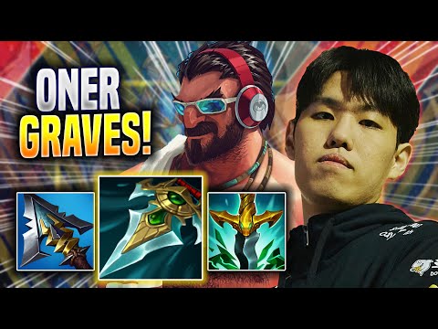 ONER TRIES NEW GRAVES BUILD! - T1 Oner Plays Graves JUNGLE vs Elise! | Preseason 2023