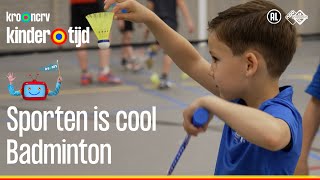 Badminton | Sporten is cool | Kindertijd KRO-NCRV