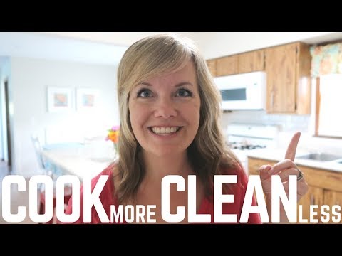 Simplify your Kitchen QUICKLY: cook more & EASY to keep clean! | Minimalist Family Life Video