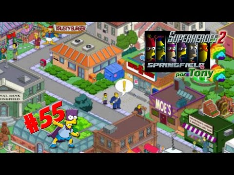 Los Simpson Springfield, Superhéroes 2 "Cap. 55 - Las misiones de Bebé rebotador" por Tony