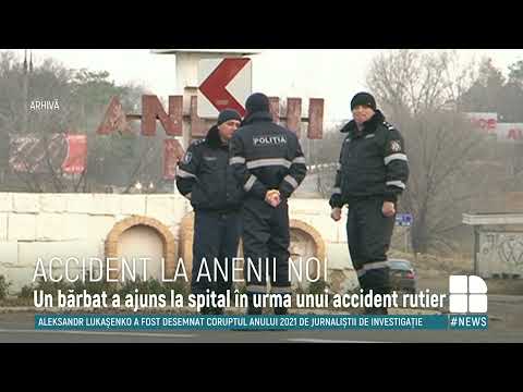 Road accident in Anenii Noi. A driver needed medical attention