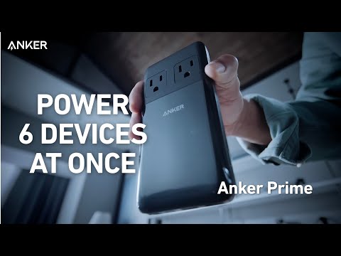 Anker Prime 6-in-1 Charging Station (140W) | StackSocial
