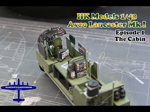 Taking Out Tirpitz, 1/48 Scale Avro Lancaster HK Model Lonesome Lola Episode 1