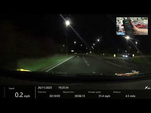 Eurosonic ES200 LCD CB27/81 UK FM CB radio handheld - On The Air test