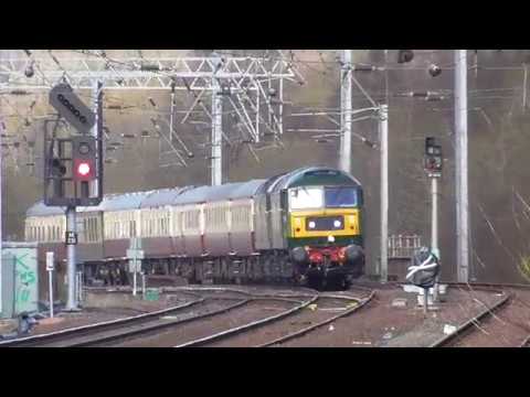 47805 (D1935)/47501 (D1944): 1Z56 11:00 Kingussie - Crewe | Coatbridge (25/03/18)