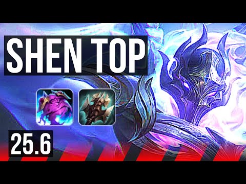 SHEN vs RUMBLE (TOP) | EUW Master | 25.6