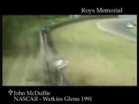 Nascar 1991 - J.D. McDuffie's Fatal Crash at Watkins Glen