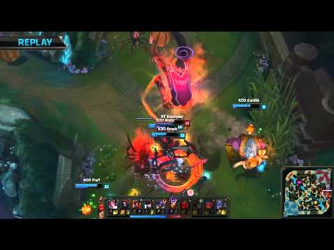 Darius Dunk Denied Ssumday (KT vs KOO) 2015 League of Legends World Championship Quarterfi