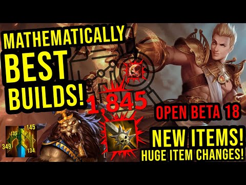 The Mathematically Best Way to Build ADCs in Smite 2! (OB18)