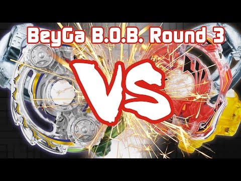 Beyblade Burst B.O.B. Round 3 - Odin Heavy Defense VS Valkyrie Wing Survive - ベイブレードバースト