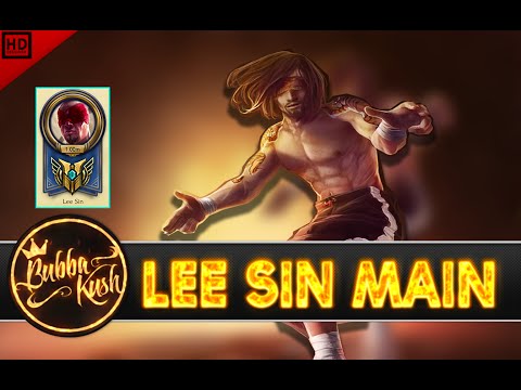 Bubba Kush "lee Sin Main" Compilation | 1 MILLION "mastery Points"- league of legends