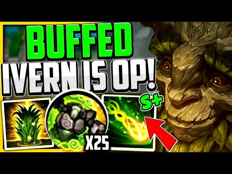 RIOT BUFFED IVERN INTO INTO S++ TIER! (PICK HIM BEFORE IT'S NERFED!) - League of Legends