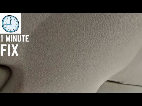 How to repair car headliner - easy steps