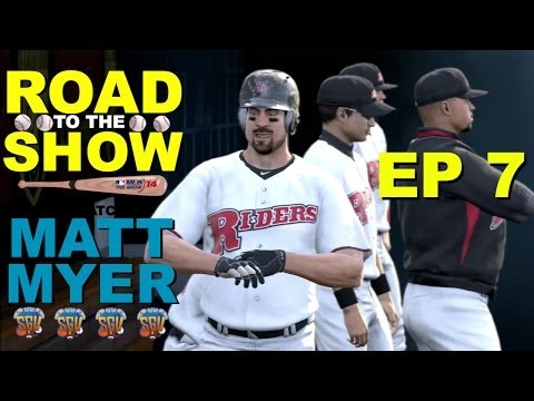 MLB 14 The Show: Matt Myer (Catcher) Road To The Show - EP7