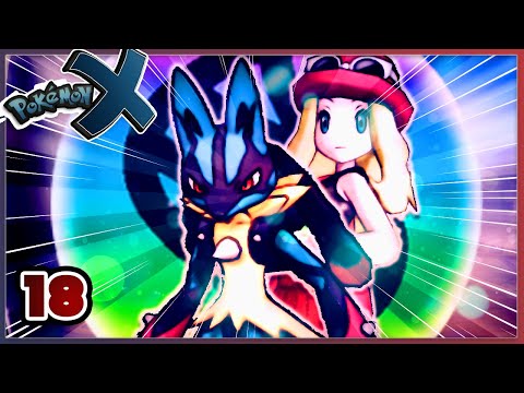 OOOOMG THIS  DID NOT GO WELL, MEGA LUCARIO, BATTLE ON THE TOWER OF MASTERY - POKEMON X LETS PLAY 18