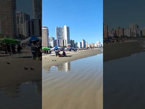 PRAIA GRANDE LITORAL DE SÃO PAULO. 07/05/2024. #praia #baixadasantista #litoralsp #shorts #short