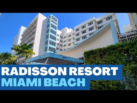 Radisson Resort Miami Beach - Hotel Review - Mid Beach, Miami - Near Cruise Port #travel #cruise