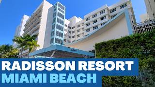 Radisson Resort Miami Beach - Hotel Review - Mid Beach, Miami - Near Cruise Port #travel #cruise
