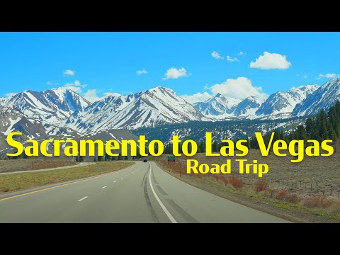Sacramento to Las Vegas - Complete Road Trip through the Sierra Nevadas