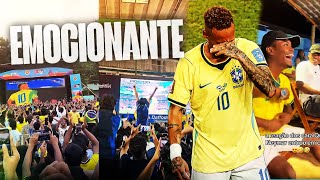 REAÇÃO DAS PESSOAS AO VER NEYMAR ENTRAR NO JOGO