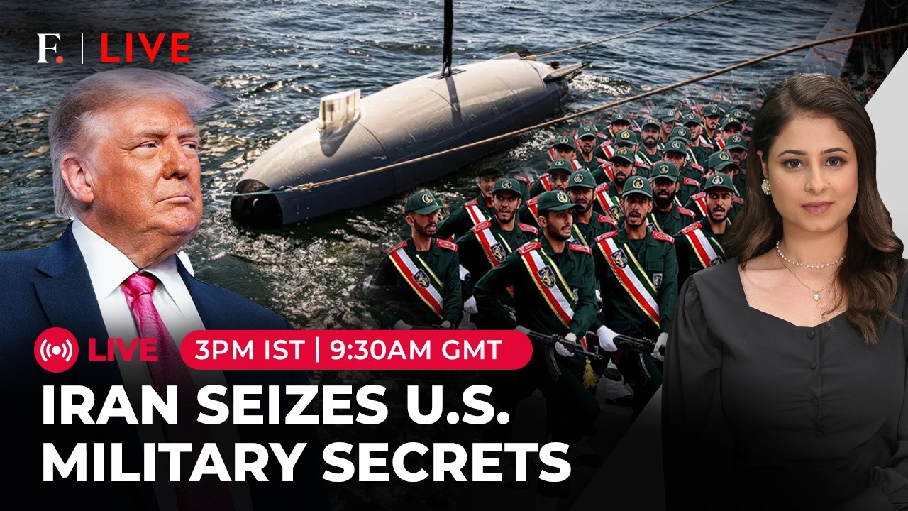 LIVE: US Navy Secrets In Iran’s Hands? Tehran To Crack Captured Sub Drone | Firstpost Live