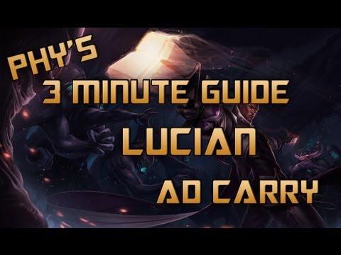 3 Minute Guide to Lucian | Season 3 League of Legends Gameplay