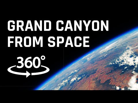 360 video | Grand Canyon from space
