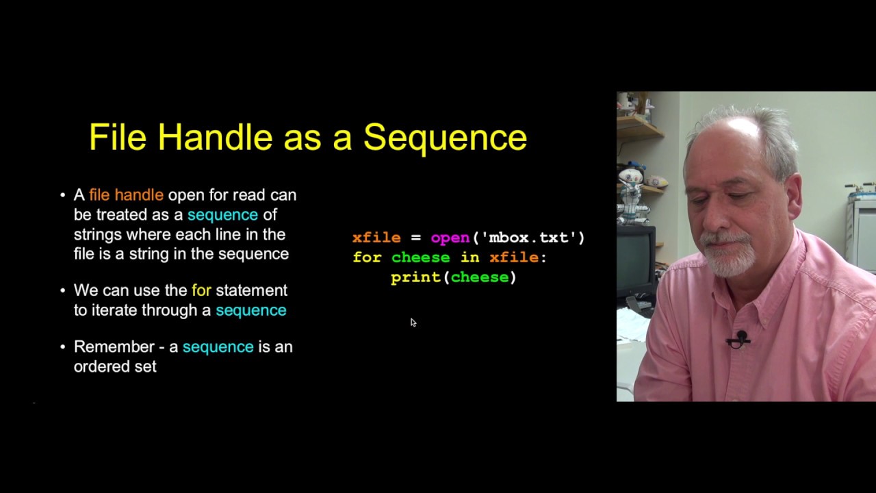 PY4E - Files (Chapter 7 Part 2)