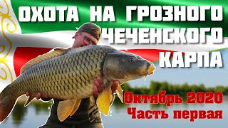 ОХОТА НА ГРОЗНОГО ЧЕЧЕНСКОГО КАРПА. КАРПФИШИНГ ОКТЯБРЬ 2020. Часть первая.