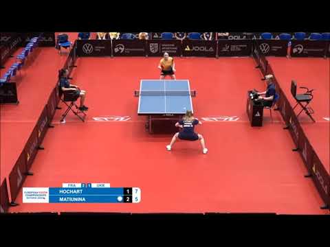 HOCHART Leana vs MATIUNINA Veronika | U19 girls teams final, FRA vs UKR | EYC 2025
