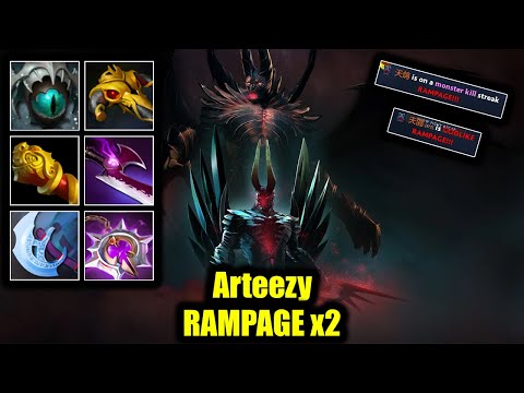 🔥 RAMPAGE x2 - Arteezy - Terrorblade - Dota 2 Pro Game Highlights