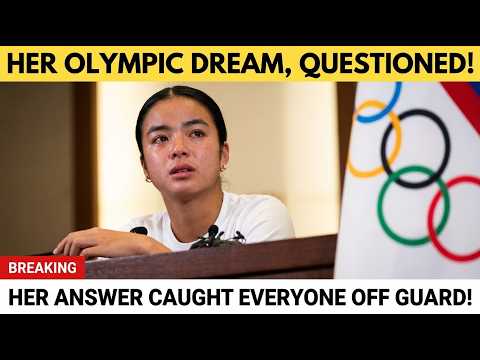 ALEX EALA CONFRONTED ABOUT HER OLYMPIC DREAM! ???? HER PRESS CONFERENCE ANSWER CAUGHT EVERYONE OFF GUA