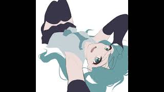 寝転びミクさん タイムラプス【clip studio】#shorts #初音ミク #clipstudiopaint #hatsunemiku