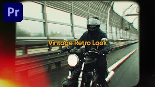 How to Create a Retro VHS Effect in Premiere Pro (No Plugins)